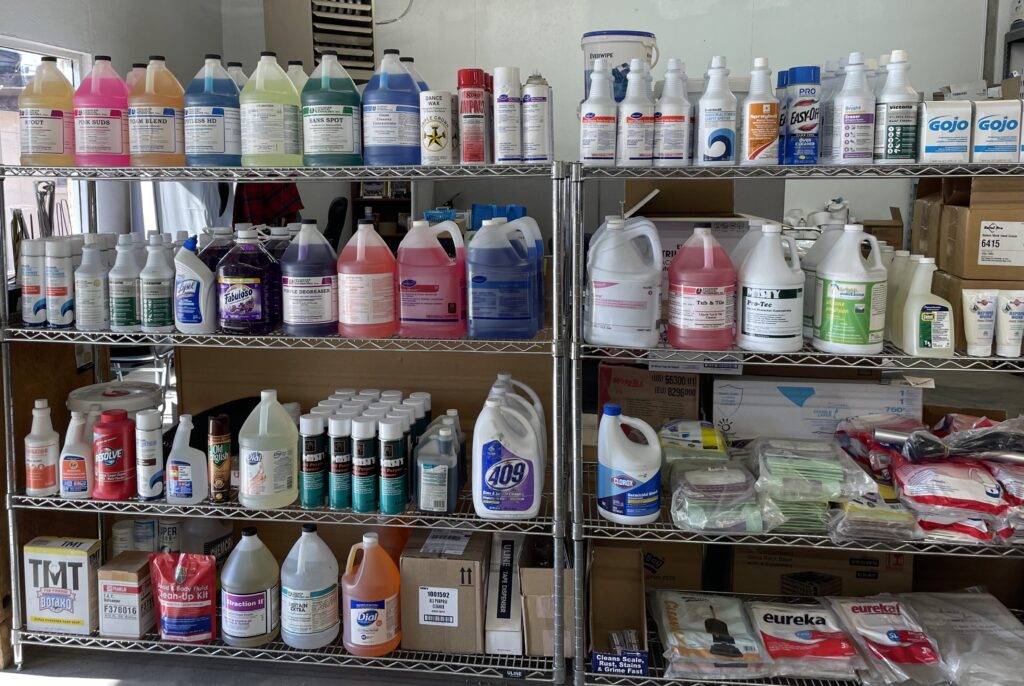 Cleaning supplies